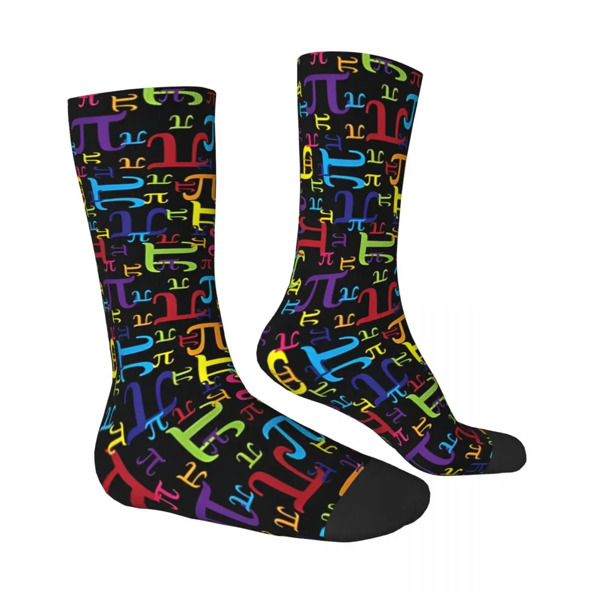 Pieces Of Pi Socks Male Mens Women Summer Stockings Polyester