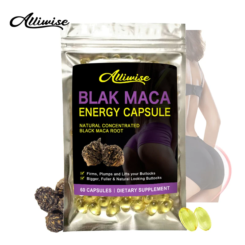 Alliwise Natural Plant Extract Big Butt Capsules Natural HIP UP, Increase The Hips, Increase The Hips and Make The Ass Bigger