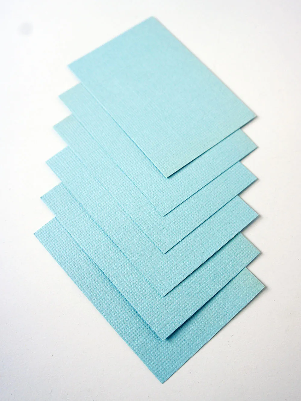 Textured Cardstock Baby Blue 210gsm A4 Thick Heavy Card Cardboard For DIY Crafts, Card Making and Scrapbooking