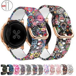 Cinturino stampato per Samsung Galaxy Watch 6/5 pro/4/Classic/Gear S3/Active Sport 22mm/20mm bracciale Galaxy 6 classic 43mm 47mm cinturino