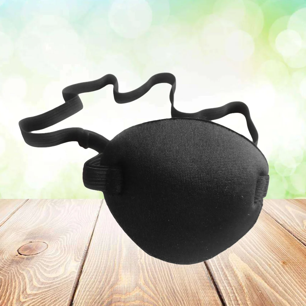 2pcs Eye Patch High-Elastic Sponge Eye Patch Cover for Man Male Adult (Black) Amblypia Eye Patch Lazy Eye Patch