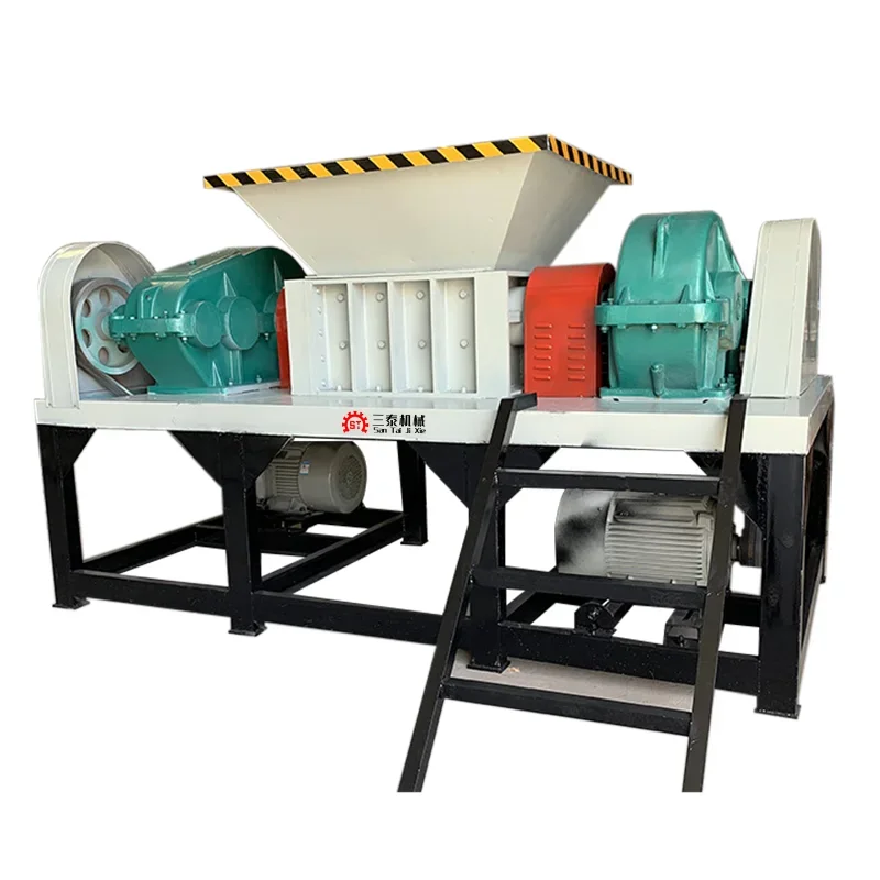 Hot-Selling Scrap Metal Double Shaft Shredder Scrap Cardboard Plastic Shredding Equipment