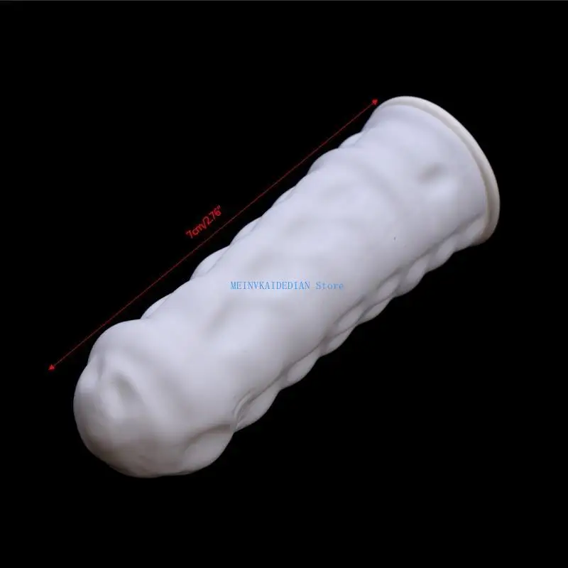 C1FE 100 قطعة/المجموعة/المجموعة غطاء الاصبع المتاح الطبيعي عدم الانزلاق قفازات من اللاتكس مكافحة ساكنة حمالات الاصبع قفازات