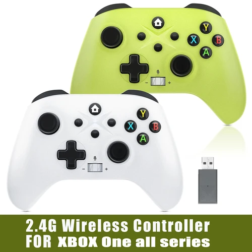 Para XBOX ONE, XBOX SERIS S, X controlador de juego 2,4 G CONTROL de PC inalámbrico Windows 7/8/10
