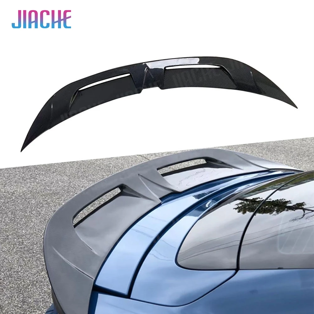 

Carbon Fiber Rear Boot Spoiler for Porsche Taycan 2019+ Rear Trunk Wing Spoiler Auto Car Styling