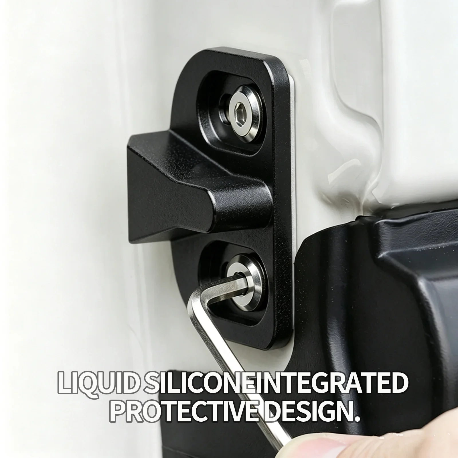 Special Limiter for Rear Tailgate Car Door Lock Stopper Tailgate Lock Catch Anti-Rust Accessory For Toyota Land Cruiser FJ 2026