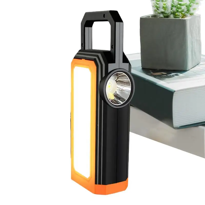 

Solar Lantern Flashlight Solar/USB Rechargeable Lantern LED Camping Lantern Waterproof Foldable LED Glare Light For Camping