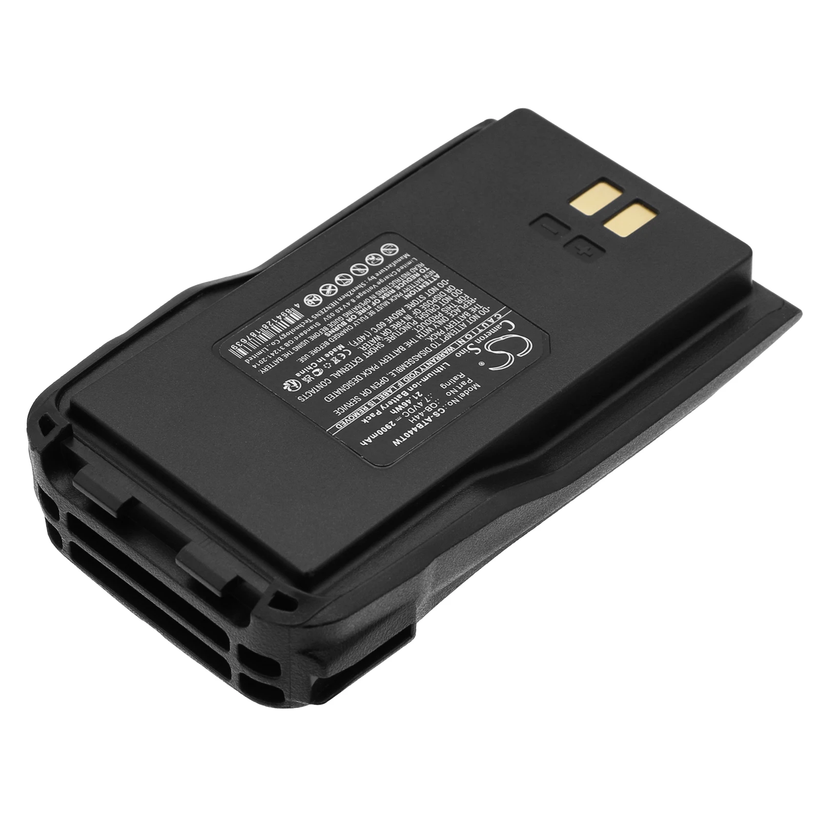 AnyTone AT-D780 CS 교체 배터리, AT-D868UV QB-44H, QB-44L 2900mAh, 21.46Wh