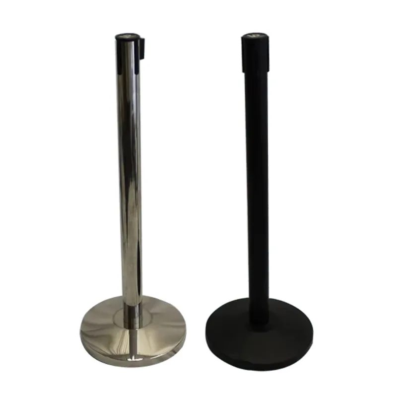 【Professional Use】Xuxuan Stackable Stainless Steel 201 Retractable Belt Barrier With 2m Red Retractable Belt