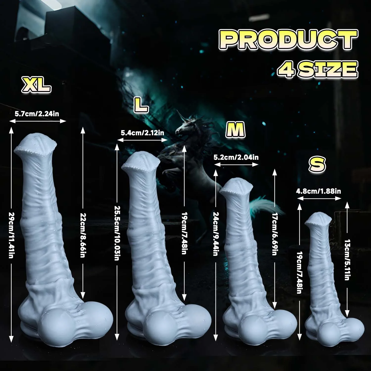 Huge Horse Anal Plug Anul Wearable Sex Toys for Men Masturbator Adults 18 Plus Mens Might Dildo Safer Sex Products Animal Dildo view 6