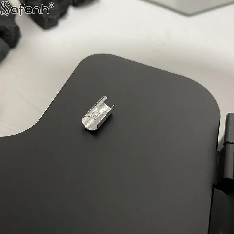 2 قطعة أزياء فاسق كليب أقراط بسيطة هندسية سبيكة ثقب الحرة قرط كبس لارتداء اليومي مجوهرات هدية