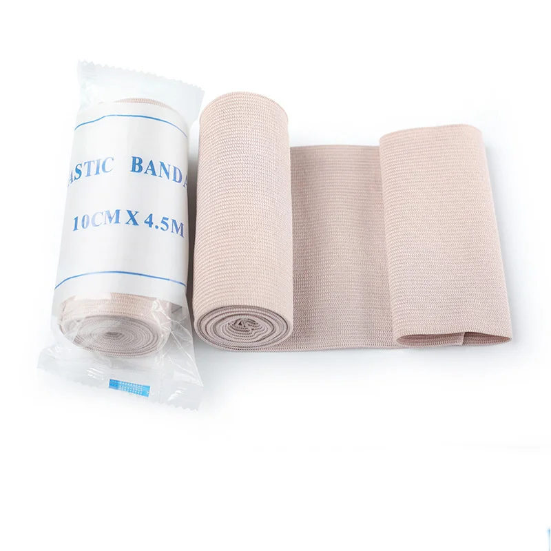 1 Roll Elastic Bandage Wound Dressing Patch for Outdoor Sports Sprain Treatment Bandages for First Aid Kits Accessories