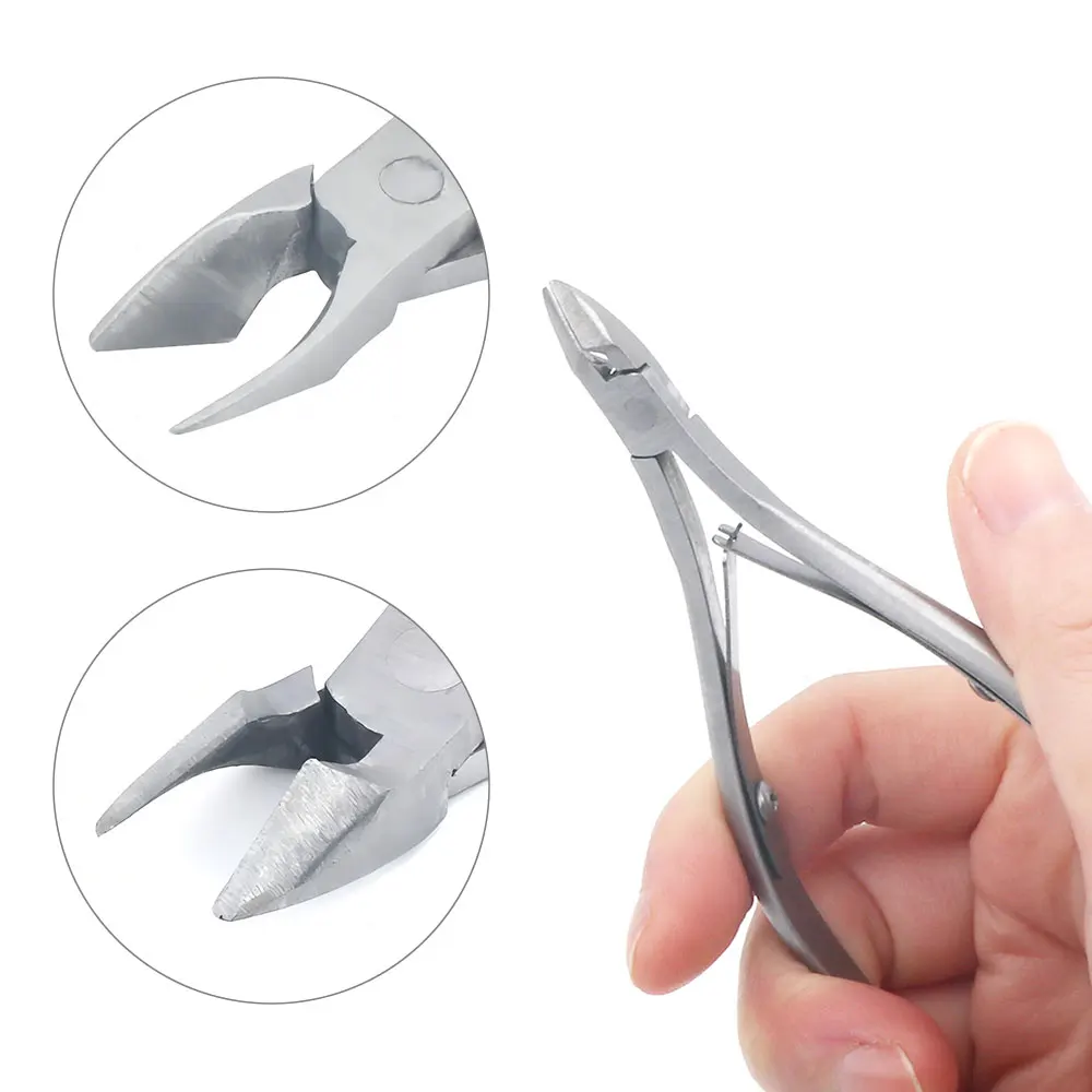 95mm Mini Diagonal Pliers Stainless Steel Side Cutting Nippers for Electrical Wire Cutter Model Making DIY Hand Tool