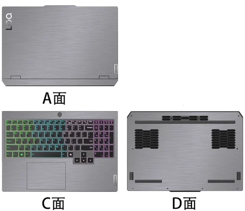 Para LENOVO LOQ 15AHP10 15IRX10 15IRX9 15ARP9 15AHP9 2024 LOQ 15IRH8 15APH8 pegatina protectora de vinilo precortada para ordenador portátil