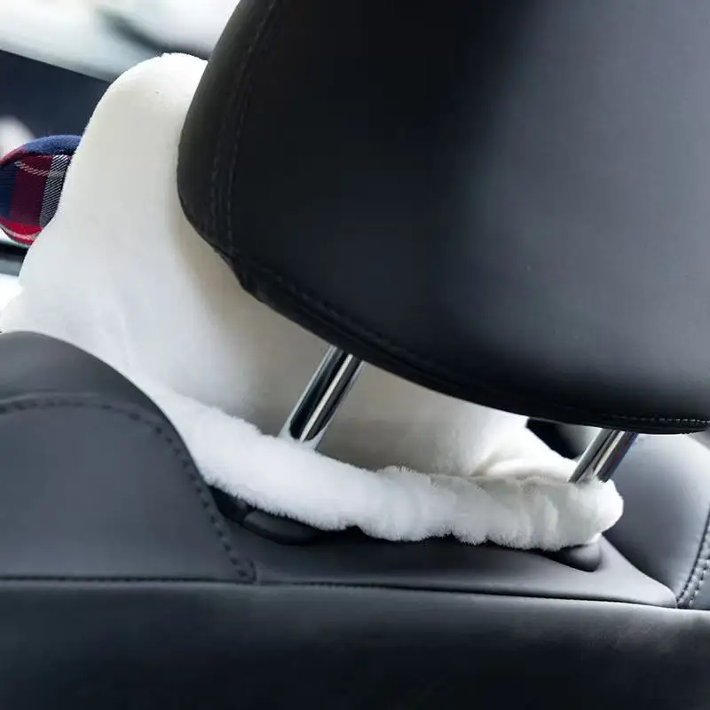 Sanrio New Hello Kitty Car Cushion, Shoulder Protection, Seat Belt Buckle filling, Plush Toy doll, cartoon Anime, Fun doll