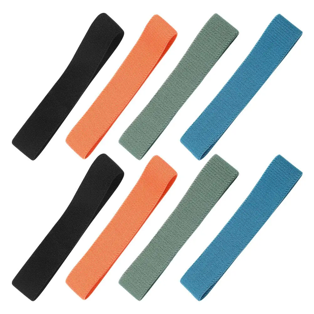Set di 8 pezzi di cinghie elastiche per il pranzo, cinghie elastiche per il pranzo, fascia ad alta elasticità, cintura di fissaggio, sostituzione del contenitore dei pasti
