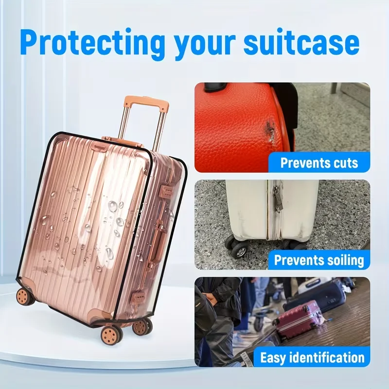 Transparante bagagehoes - Wate - Luggage Protective Cover Transparent recensie en prijs