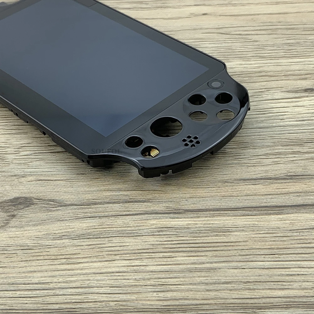 شاشة LCD أصلية من Oled لشاشة PS Vita 2000 LCD مع مجموعة شاشة تعمل باللمس مع ملحقات إصلاح الإطار لـ PSV2000