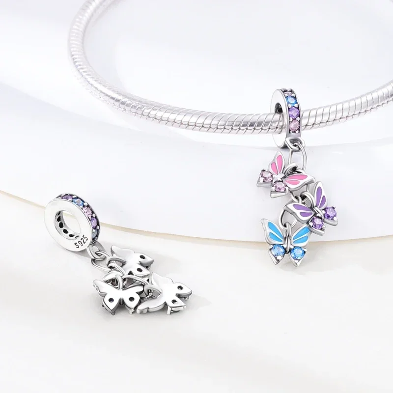Peacock Dangle Charms for DIY Jewellery Making
