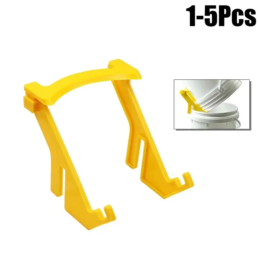 1-5Pcs Beekeeping Honey Gallon Bucket Holder Plastic Bracket Rack Frame Grip Lift Bees Tools Apicultura Equipment Supplies