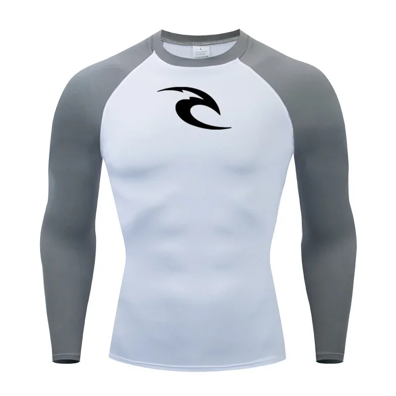 2023 Camicia di compressione a maniche lunghe da uomo MMA Fitness Sport Corsa Palestra Confortevole Moda Traspirante le Athletic Quick Dry Top