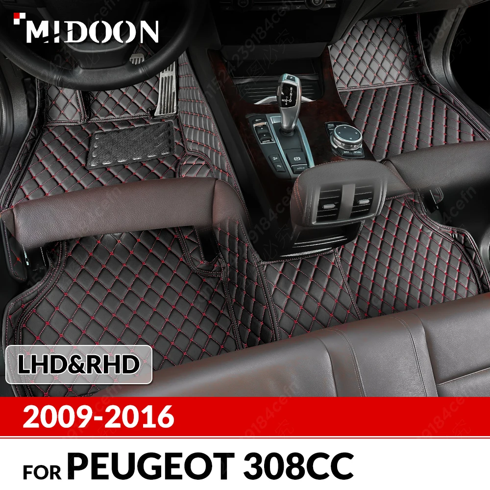 

Автомобильные коврики для Peugeot 308CC 2009 2010 2011 2012 2013 2014 2015 2016