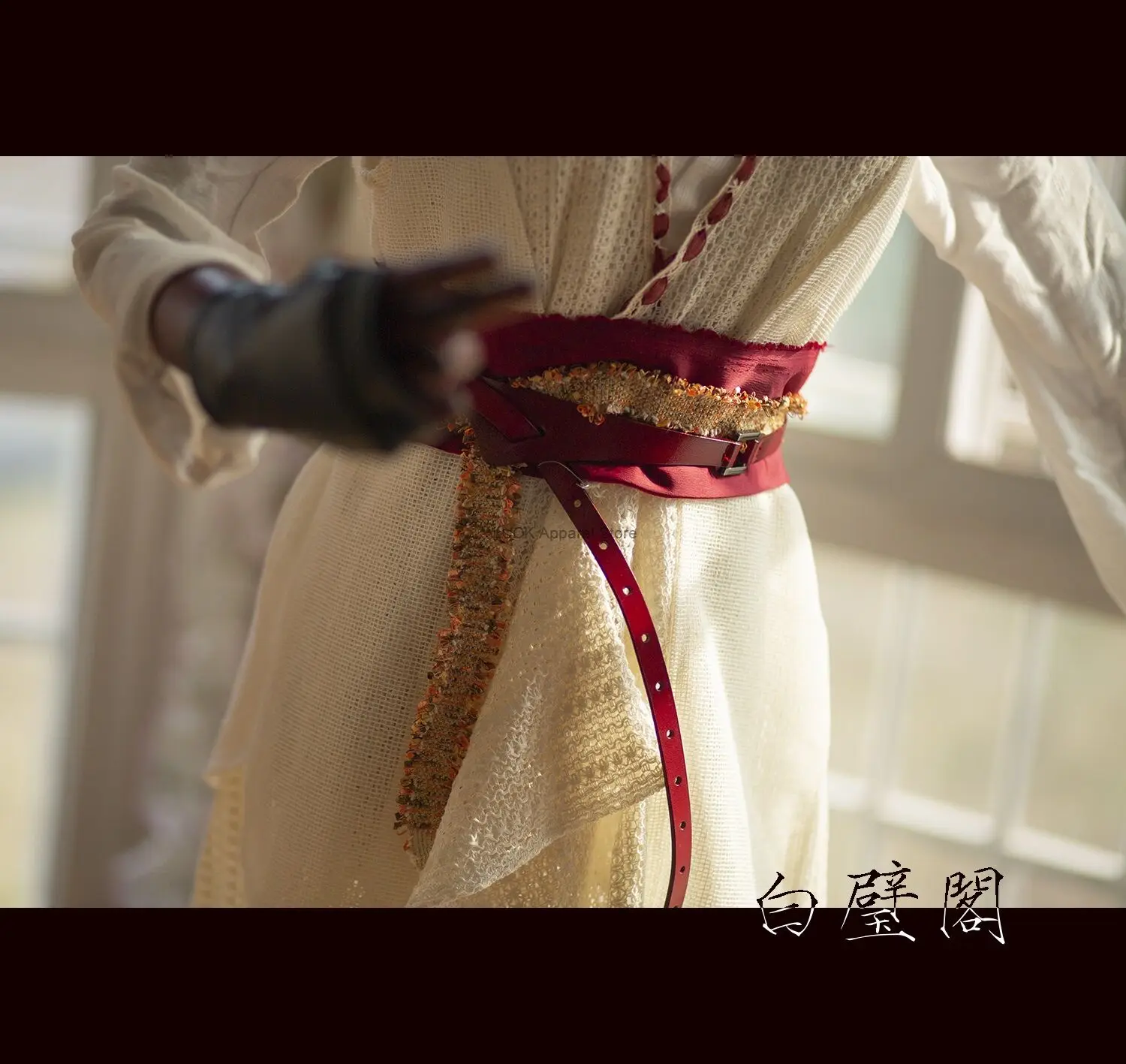 Bai Bi Ge You Fei Han vestido de película y televisión disfraz de Jade y Bandit Cosplay con Zhou Fei Hanfu Zhao Liying