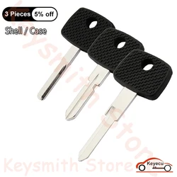 KEYECU New Uncut Ignition Transponder Chip Key for Mercedes-Benz Vito Actros Sprinter Fob ID44 / T5 ID20 Chip Replacement