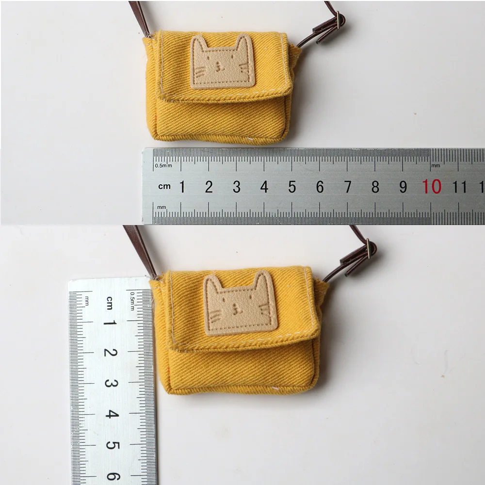 حقيبة Labubu Messenger الجديدة الأكثر مبيعًا إكسسوارات الدمية حقيبة بسيطة ومتعددة الاستخدامات بلون سادة متعددة الألوان اختيارية