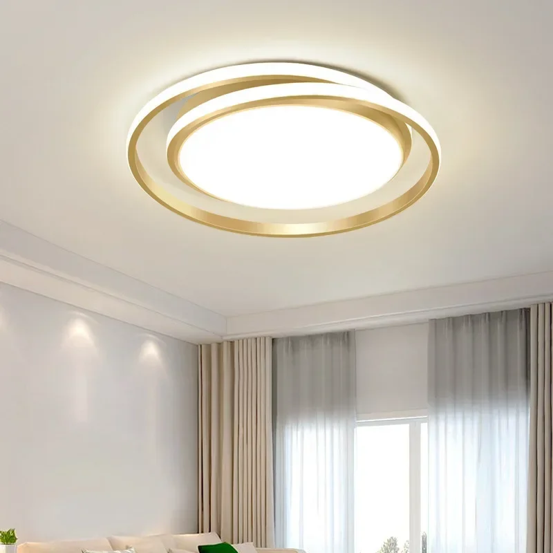 Plafonnier LED de Luxe au Design Moderne, Luminaire Décoratif d'Nik, Idéal pour une Chambre à Coucher, un Salon ou une Salle à Manger