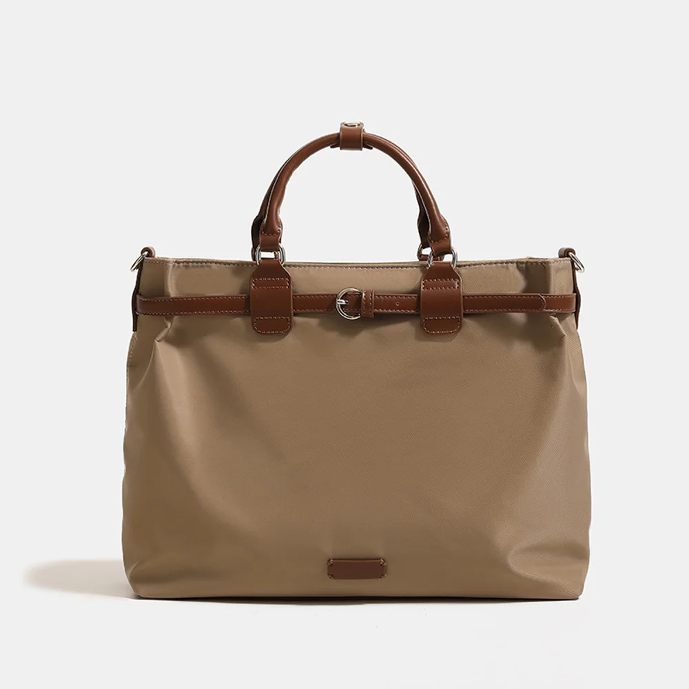 حقيبة ظهر ذات سعة كبيرة للنساء، حقيبة يد جديدة راقية، حقيبة كمبيوتر، حقيبة حمل كروس متعددة الاستخدامات