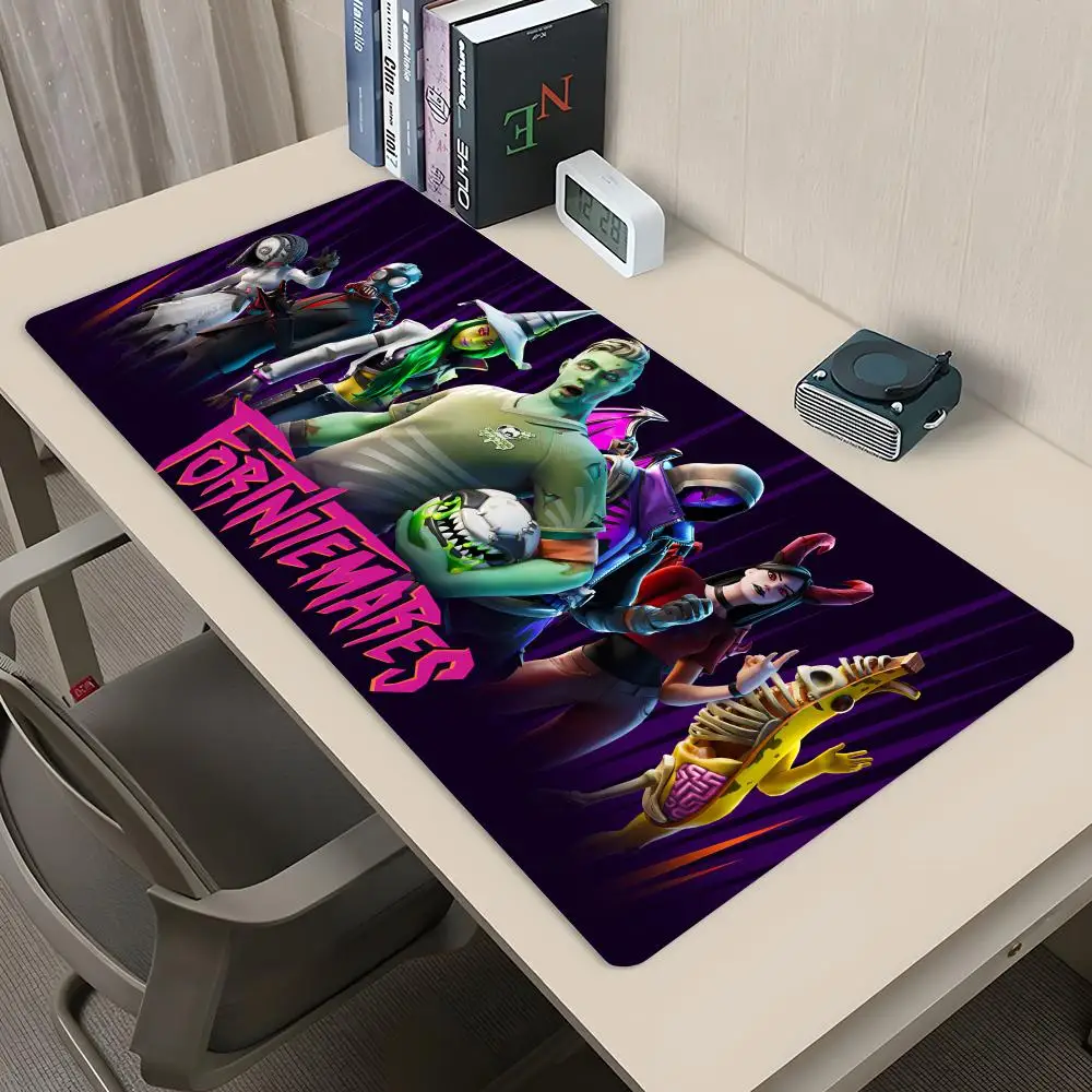 Games F-Fortnite Mouse Pad Gaming Mousepad Abstract keyboard Large 800x400mm MouseMat Gamer XXL Mause Carpet PC Desk