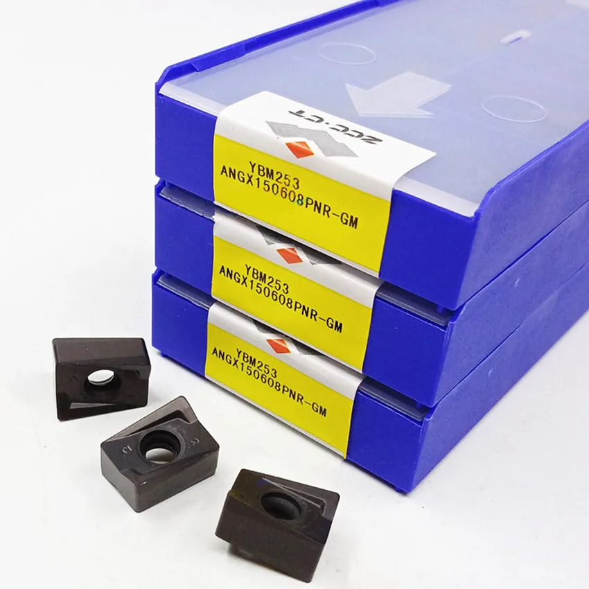 

ZCC.CT ANGX150608PNR-GM YBG203/ANGX150608PNR-GM YBM253 CNC carbide inserts milling inserts 10pcs/box