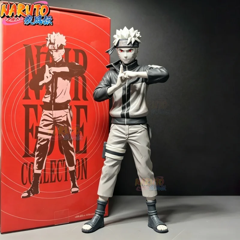 

Genuine Bandai Banpresto‌ Naruto Shippuden Uzumaki Noir Edge Collection Landscape Figurine Model Toy Desktop Ornaments Boy Gift