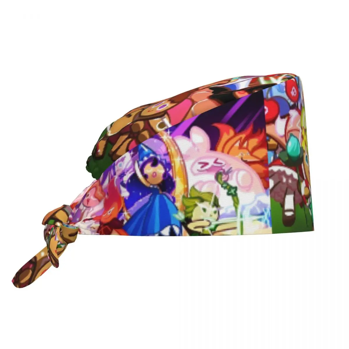 Cookie Run Kingdom Verpleegkundige Zorg Chirurgische Caps Rollenspel Gacha Game Gezondheidszorg Verpleging Werken Hoeden Cap Vintage Scrubs Cap