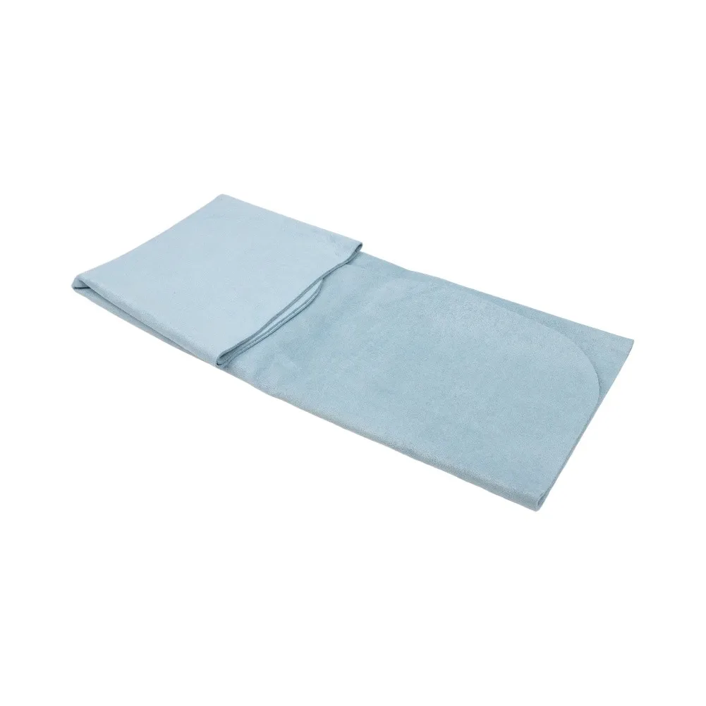 Portable for Pilates Reformer Mat Featuring Soft Artificial Suede Nap and High-Adhesion Silicone Base for On-the-Go Use