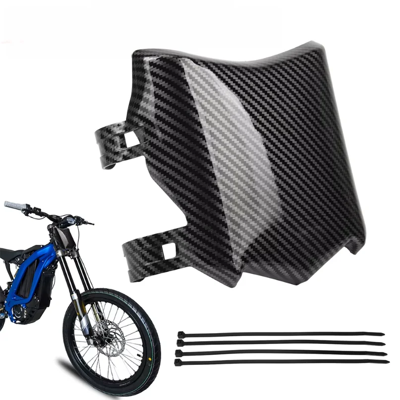 Motorcycle Accessories Front Number Plate Electric Bike For Surron Light Bee S X Talaria Sting Q20 Stark Varg MX Dirt Bike EBike