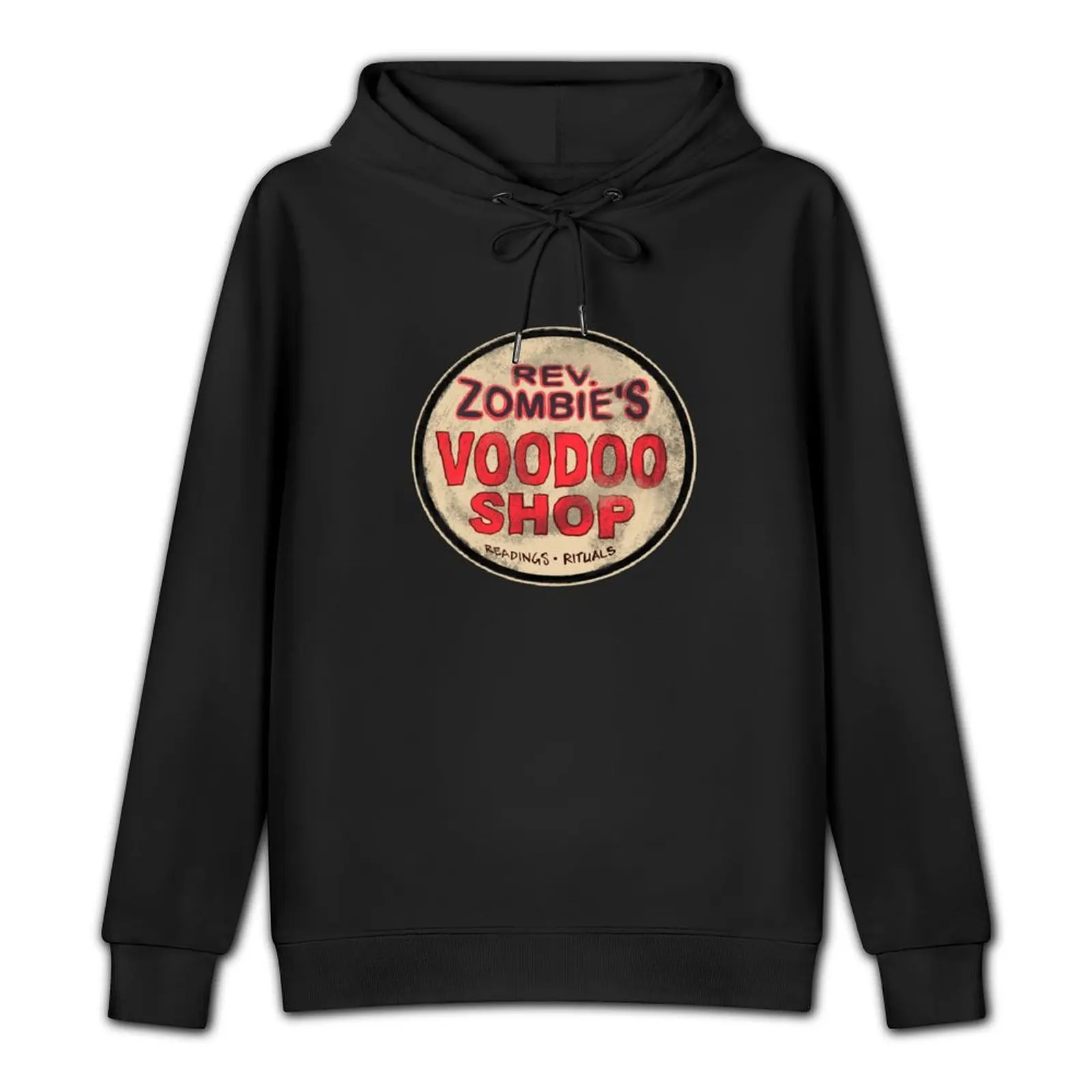 Rev Zombie’s Voodoo Shop Pullover Hoodie korean autumn clothes hoodie graphic