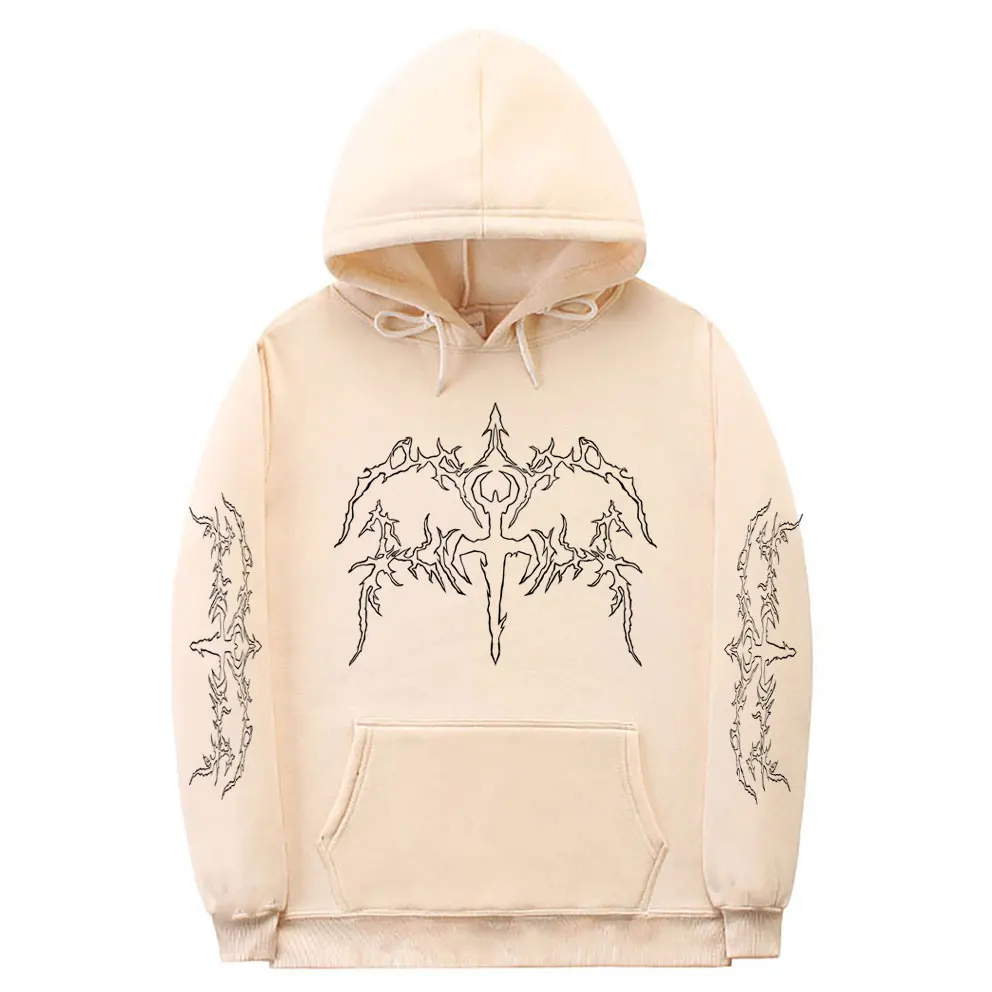 Rapper yeat 2093 álbum gráfico hoodie das mulheres dos homens hip hop moda vintage moletom pulôver masculino gótico rock oversized hoodies