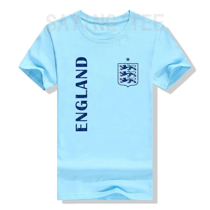 England Football T-shirt Sportswear Clothes English Fultball Fanatics Graphic Tee Women Men Kids Fashion Short Sleeve Blouses