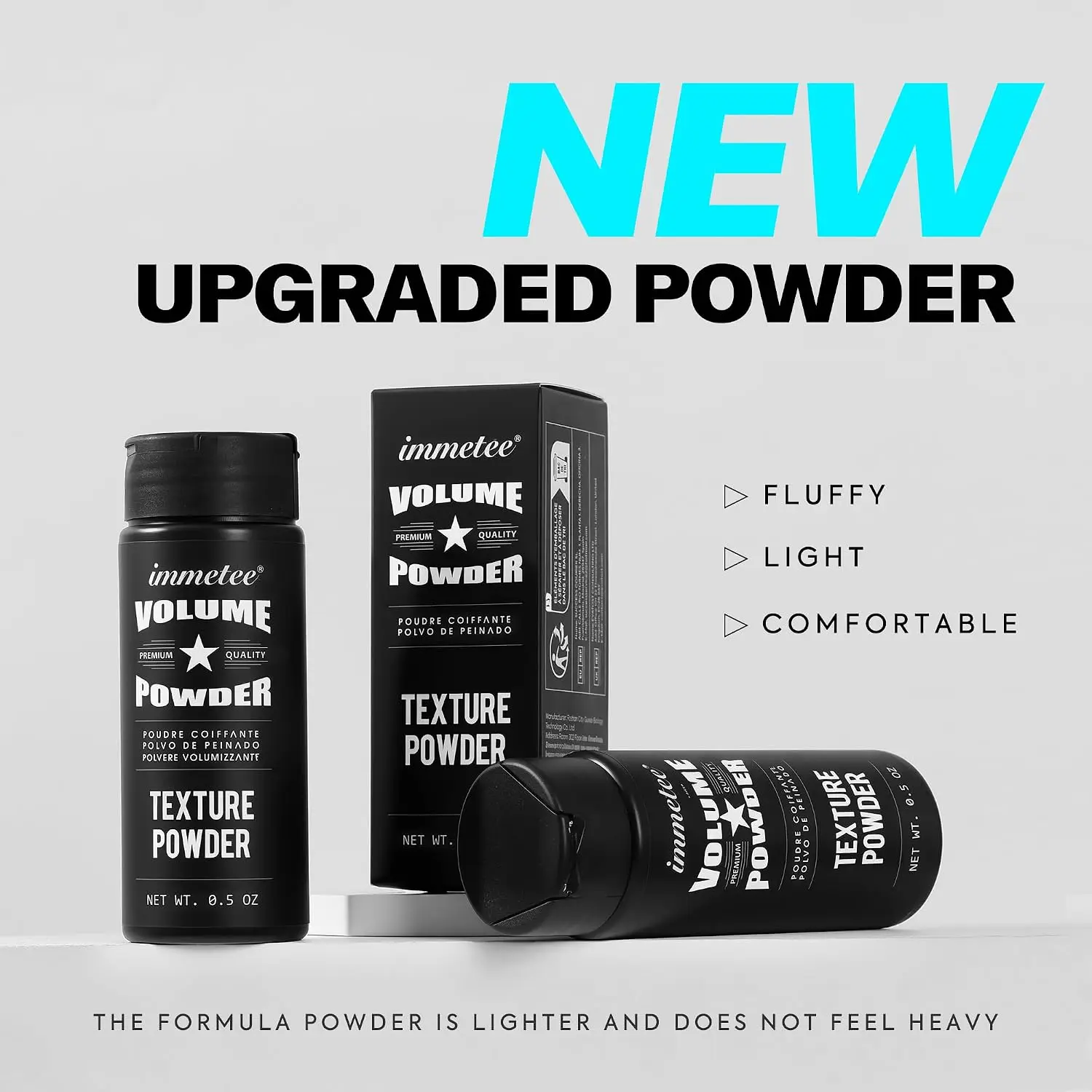 Long Lasting Hair Fluffiness Powder, lightweight Texture, Long-Lasting Styling, Long-Lasting Oil Control, Making Hair Fresher