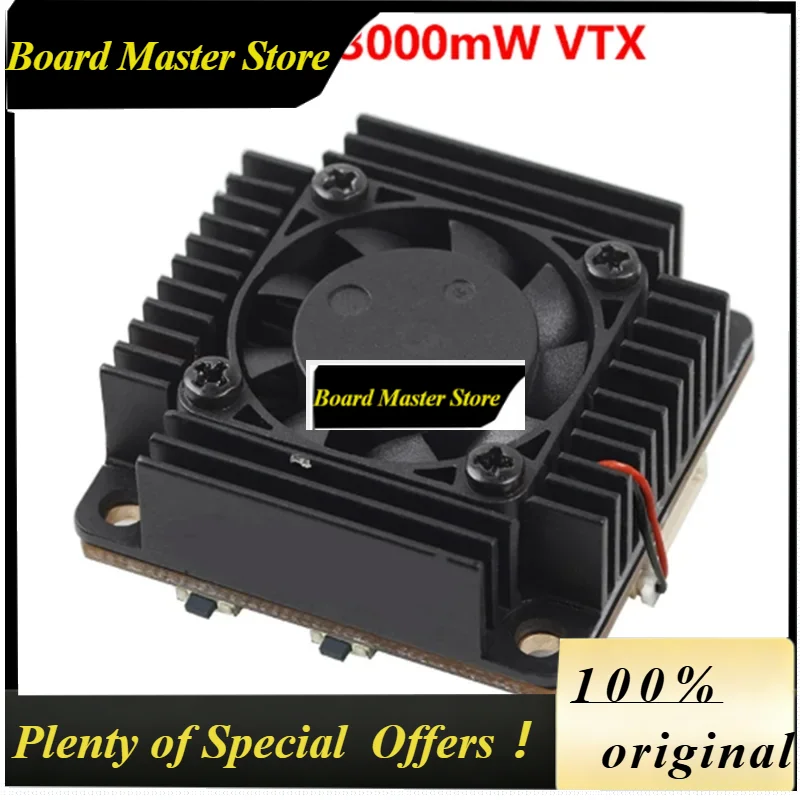BoMaSAKK FPV TX5000AC 5W 4.9G 5.8G 6G VTX (4900 To 6060MHz) Ultra Long Range 96CH Ultra Wide Band Video Transmitter For FPV Dron