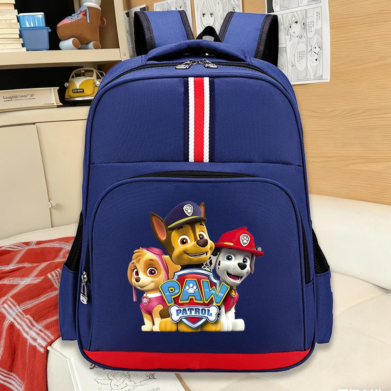 PAW Patrol Backpacks Anime Chase Marshall Skye Kindergarten Schoolbags Cartoon New Boys Girls Large Capacity Shoulders Bags Gift