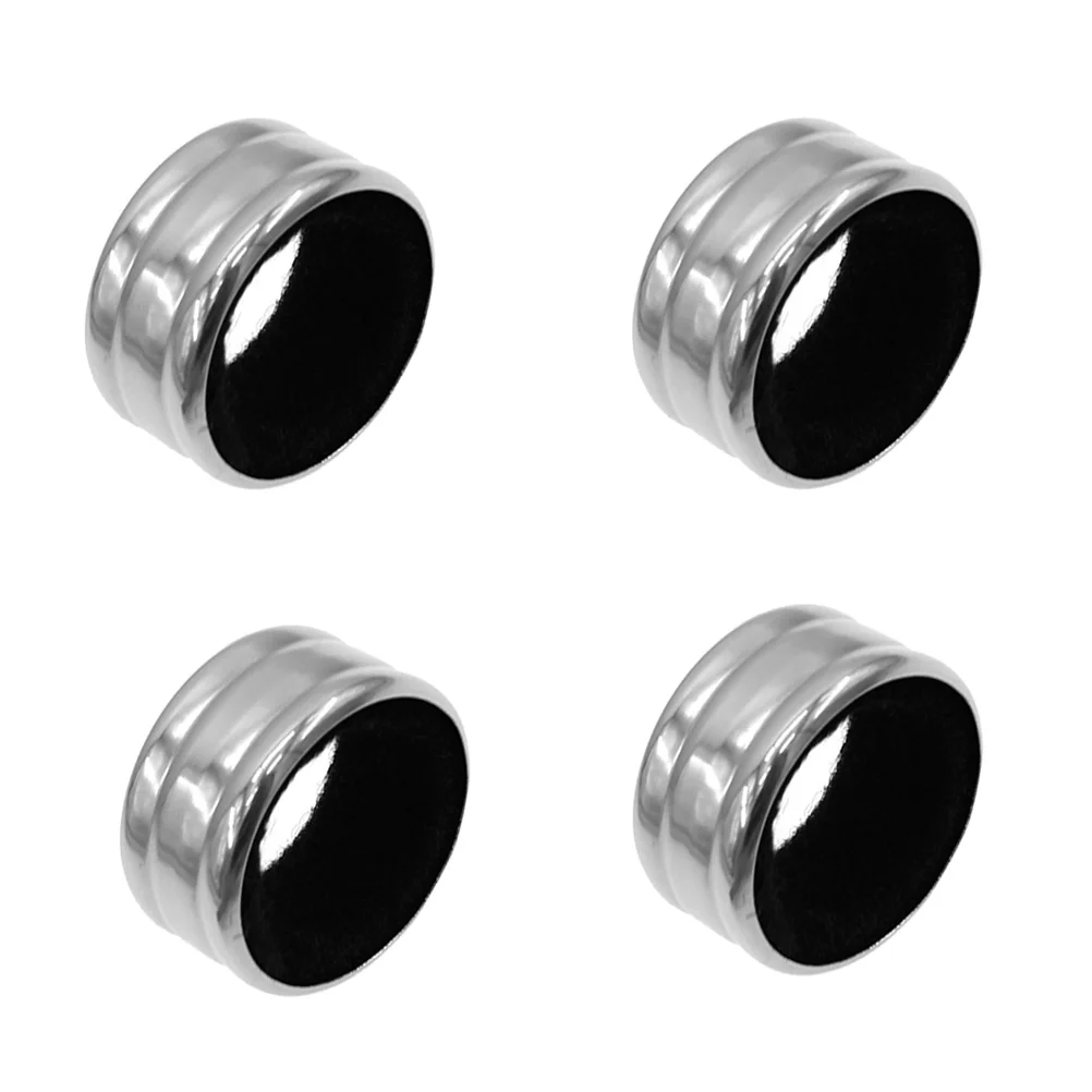 4pcs Red Drip Stop Ring Stainless Steel Bottle Collar Ring Leak-Proof Anti-Overflow Ring Bar Tools Accessories fo