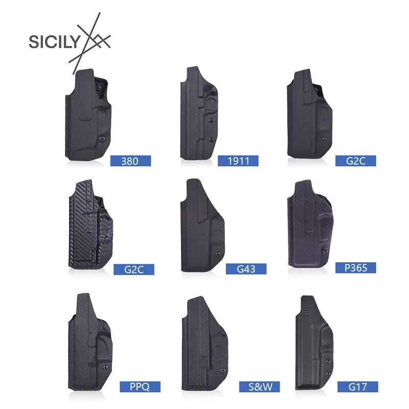 アウトドア戦術用s-wベストセラー隠しホルスターglockクイックドローウエストホルスターkバージョン保護カバー