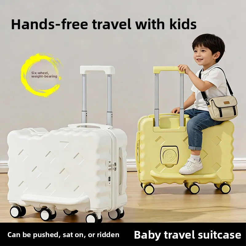 children's-lightweight-luggage-suitcase-with-multi-function-wheels-travel-carry-on-bag-can-sit-and-ride-aluminum-alloy-handle