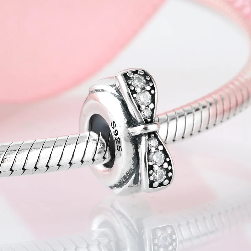 Wholesale Promotion 100% Hot 925 Sterling Silver Spacer Beads Colorful Charms Fit Original DIY Bracelet Jewelry Making