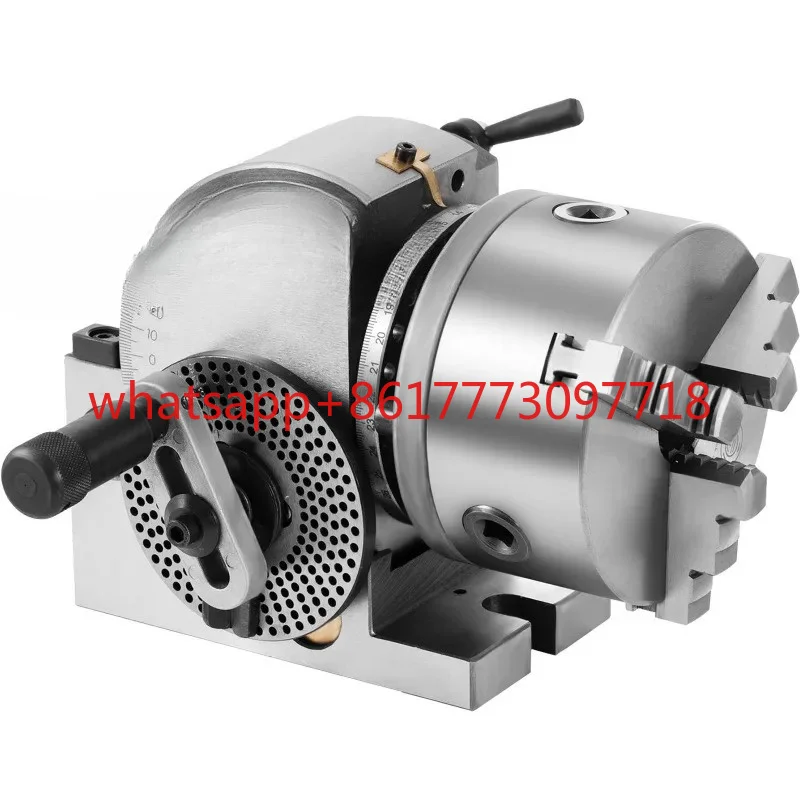 BS-0 5-inch 3-jaw chuck indexing he-ad set milling machine precision semi universal indexing he-ad 5-inch chuck