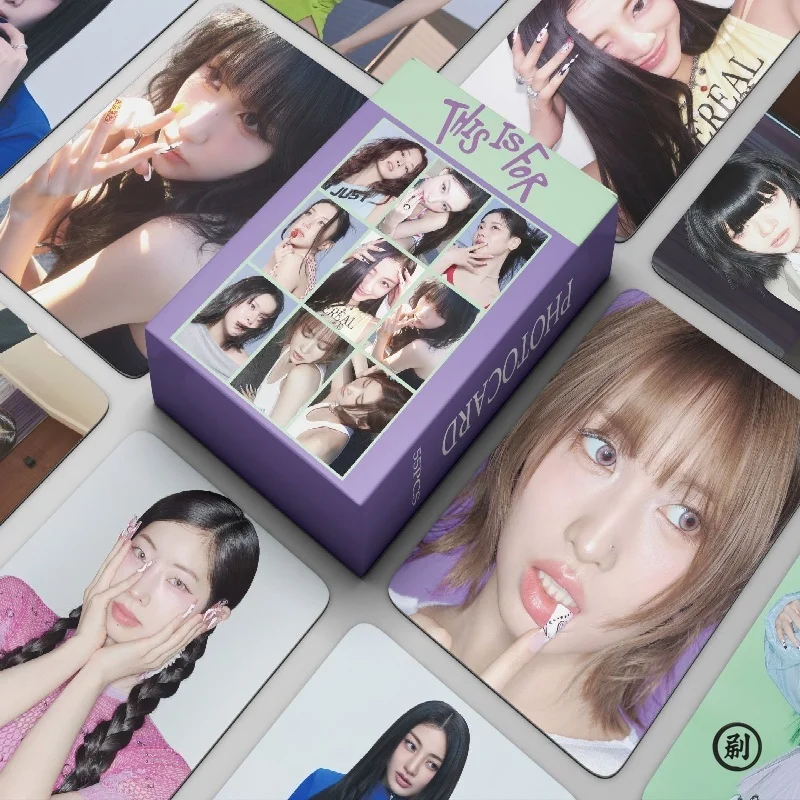 55 ชิ้น/ชุด การ์ดโฟโต้ Kpop ไอดอล นาเยอน โมโม อัลบั้มใหม่ THIS IS FOR การ์ดโลโม่ มินา ซาฮ่า แชยอง จิฮโย แดฮยอน โมโม ของขวัญสำหรับแฟนคลับ
