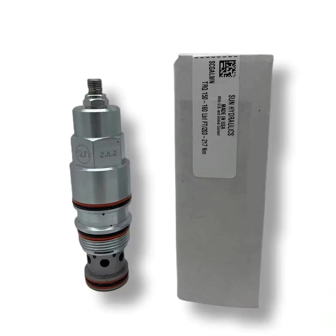 SCGA-LWN Sun Cartridges Valve Pilot-operated Balanced Piston Valve Pressure Control Hydraulic Relief Valve